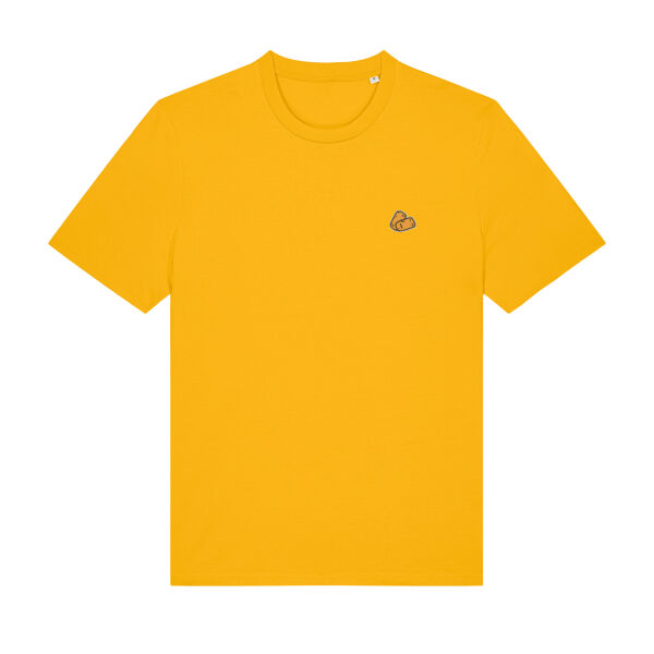 KROKETJES - T-SHIRT GEEL geborduurd Thumbnail